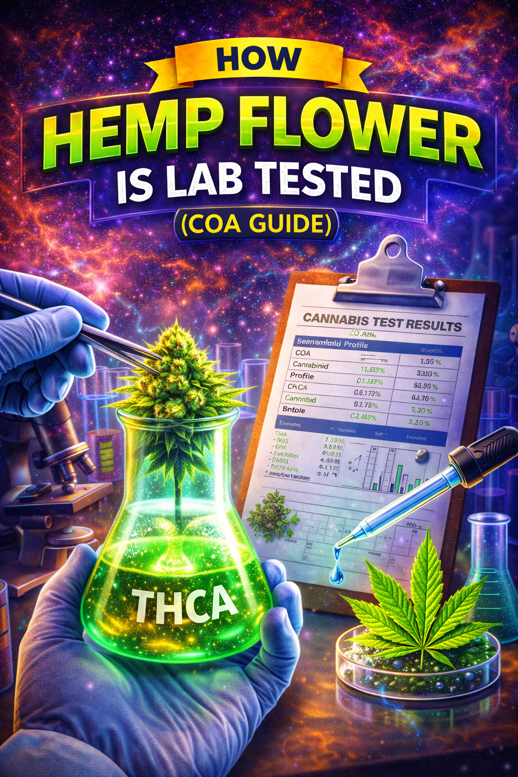 How Hemp Flower Is Lab Tested (COA Guide 2026)