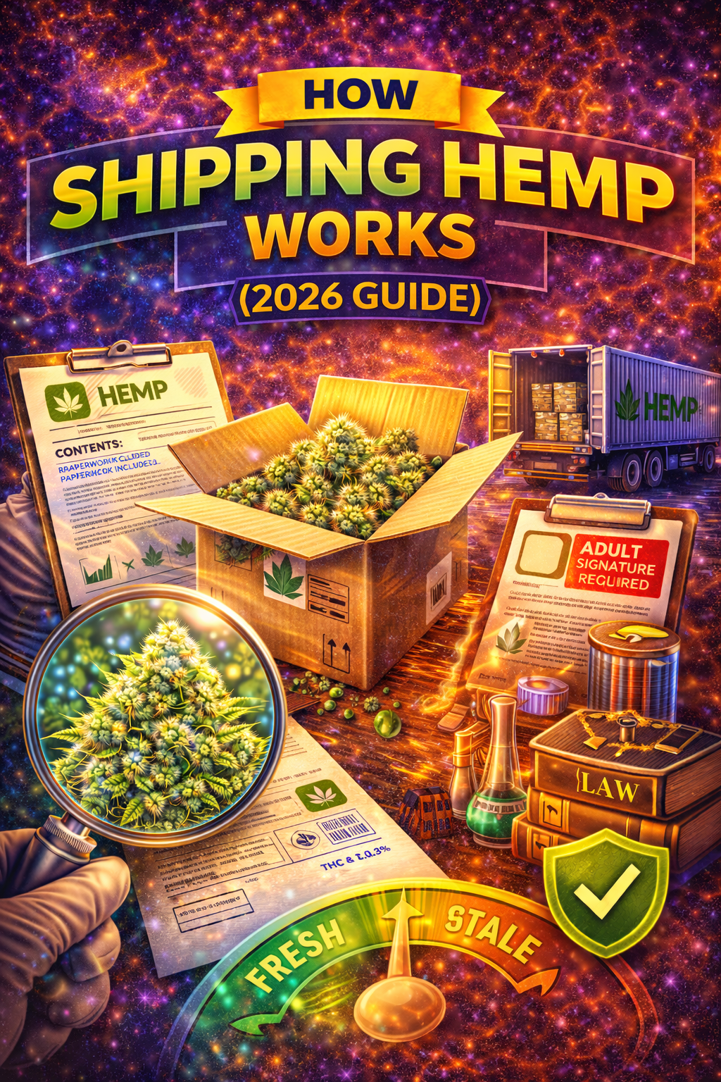 How Shipping Hemp Works (2026 Guide)