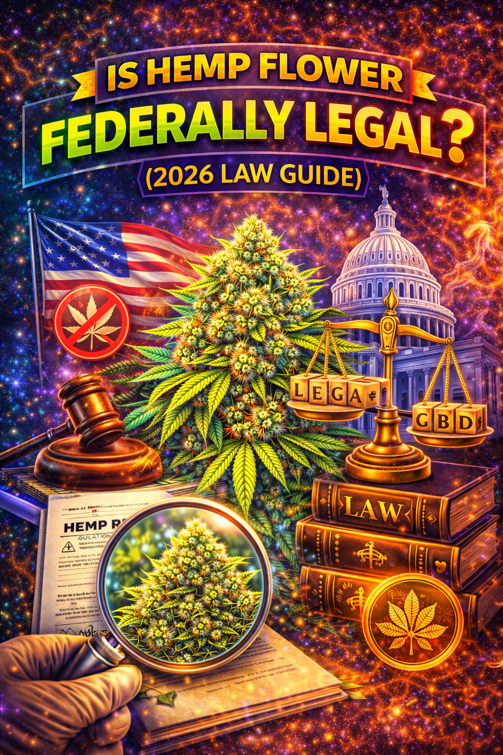 Is Hemp Flower Federally Legal? (2026 Law Guide)