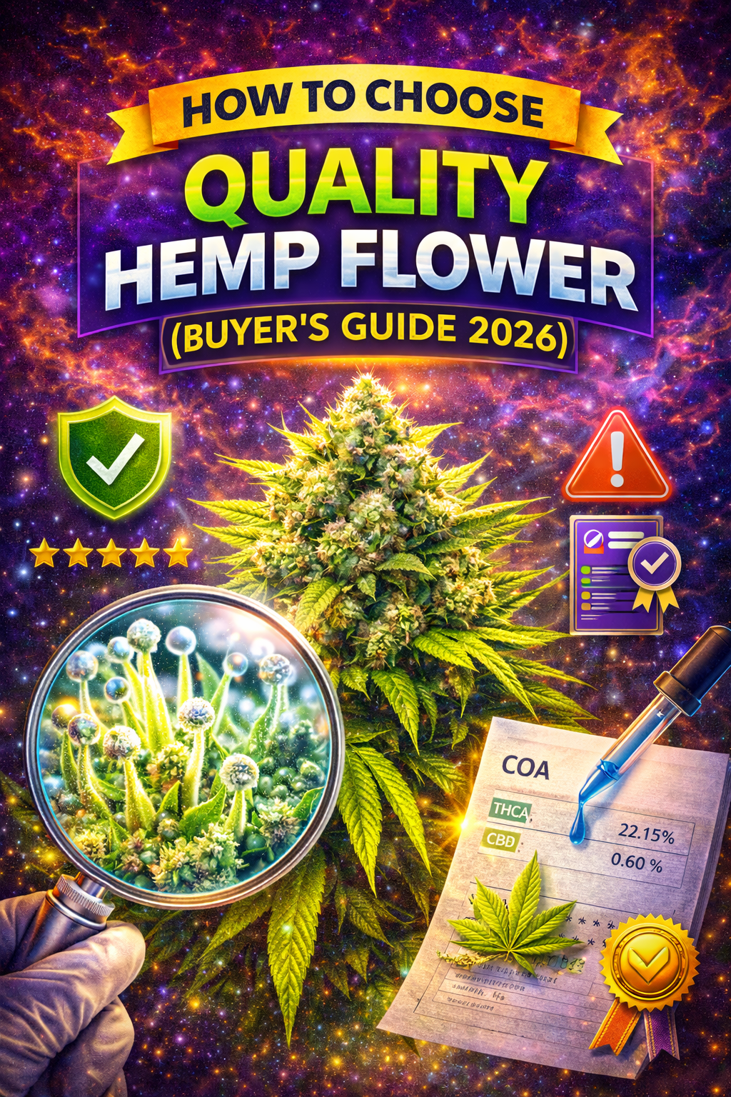 How To Choose Quality Hemp Flower (Buyer's Guide 2026)