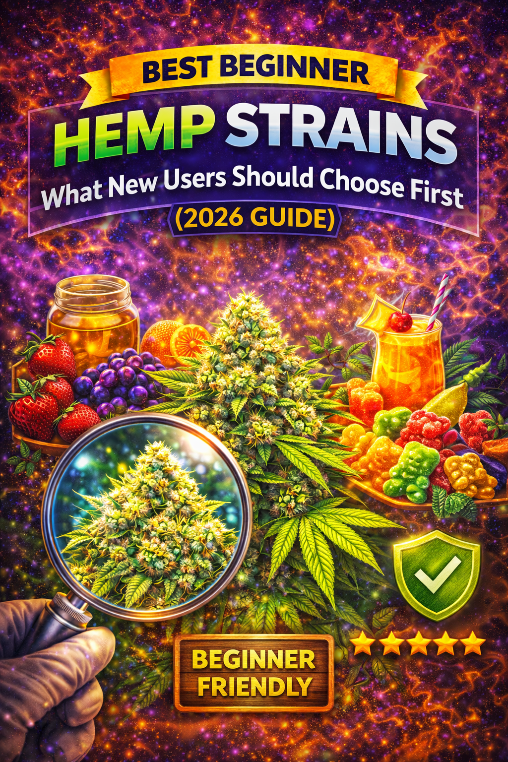 Best Beginner Hemp Strains — What New Users Should Choose First (2026 Guide)